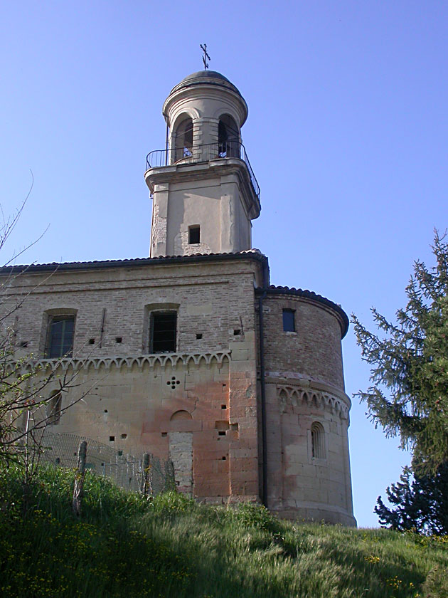 L'abside dell’antica chiesa di San Giorgio