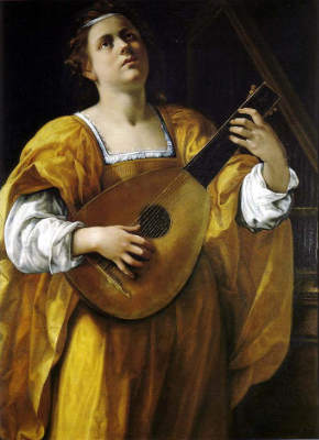 Santa Cecilia di Artemisia Gentileschi
