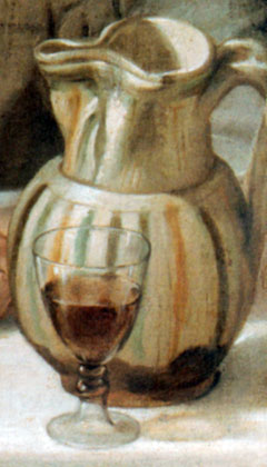Brocca con bicchiere, da Annibale Carracci